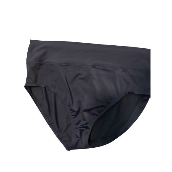 Magicsuit by Miraclesuit Swimwear Tankini Set Top 14DD & Bottom Size 14 Navy - Picture 10 of 11